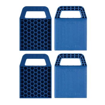 

4Pcs Car Rv Plastic Tire Pad Caravan Support Board Jack Pad Jack Pad