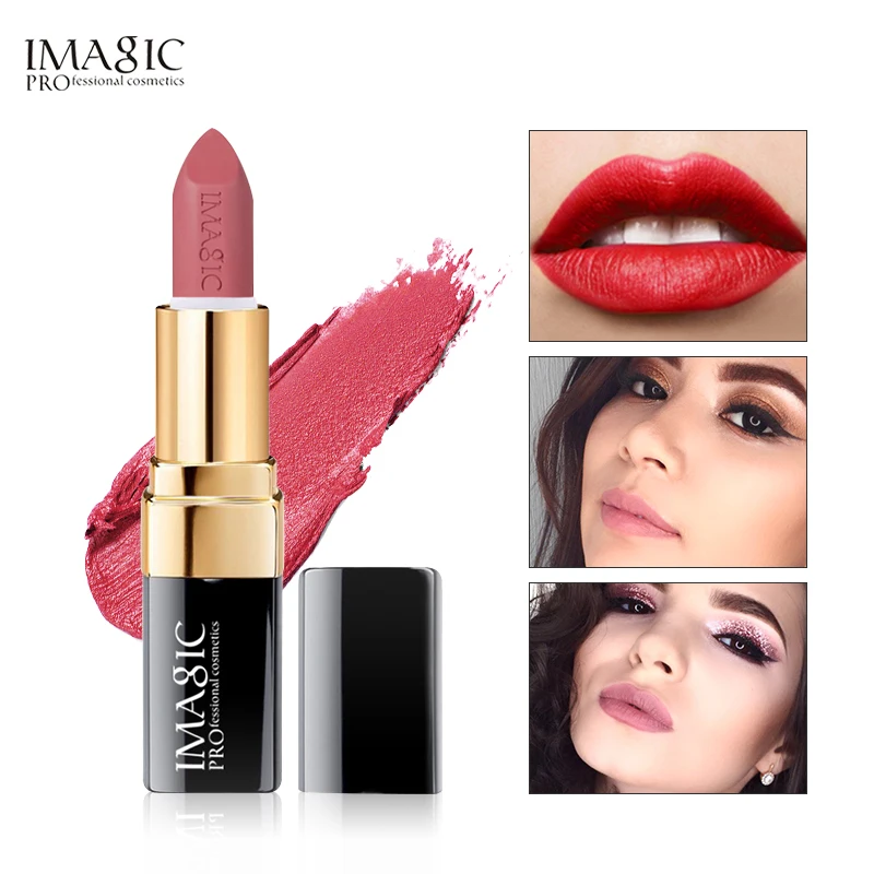 

IMAGIC 12 Colors Lipstick Moisturizer Lips Smooth Lip Stick Long Lasting Charming Lip Lipstick Cosmetic Beauty Makeup Cosmetics