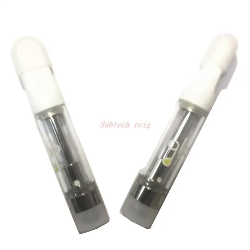 50pcs Glo Cartridges GLO EXTRACT Carts Glass Cartridges 0.8ml 1.0ml Ceramic Coil Atomizer 510 Thread Empty Thick Oil Cartridge