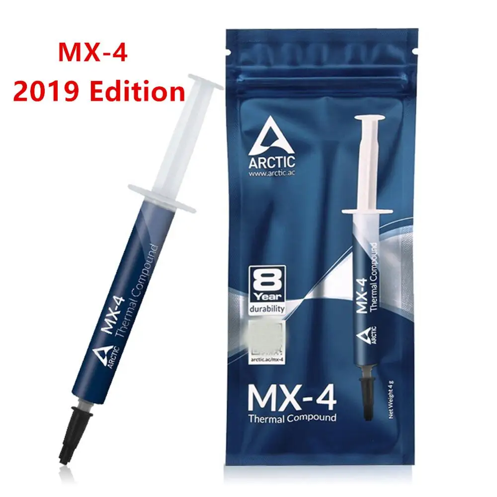 

Arctic MX-4 CPU 2019 Silicone Tube Efficient Chipset Processor Compound Grease Video card Computer Thermal Paste MX 4 Cooler