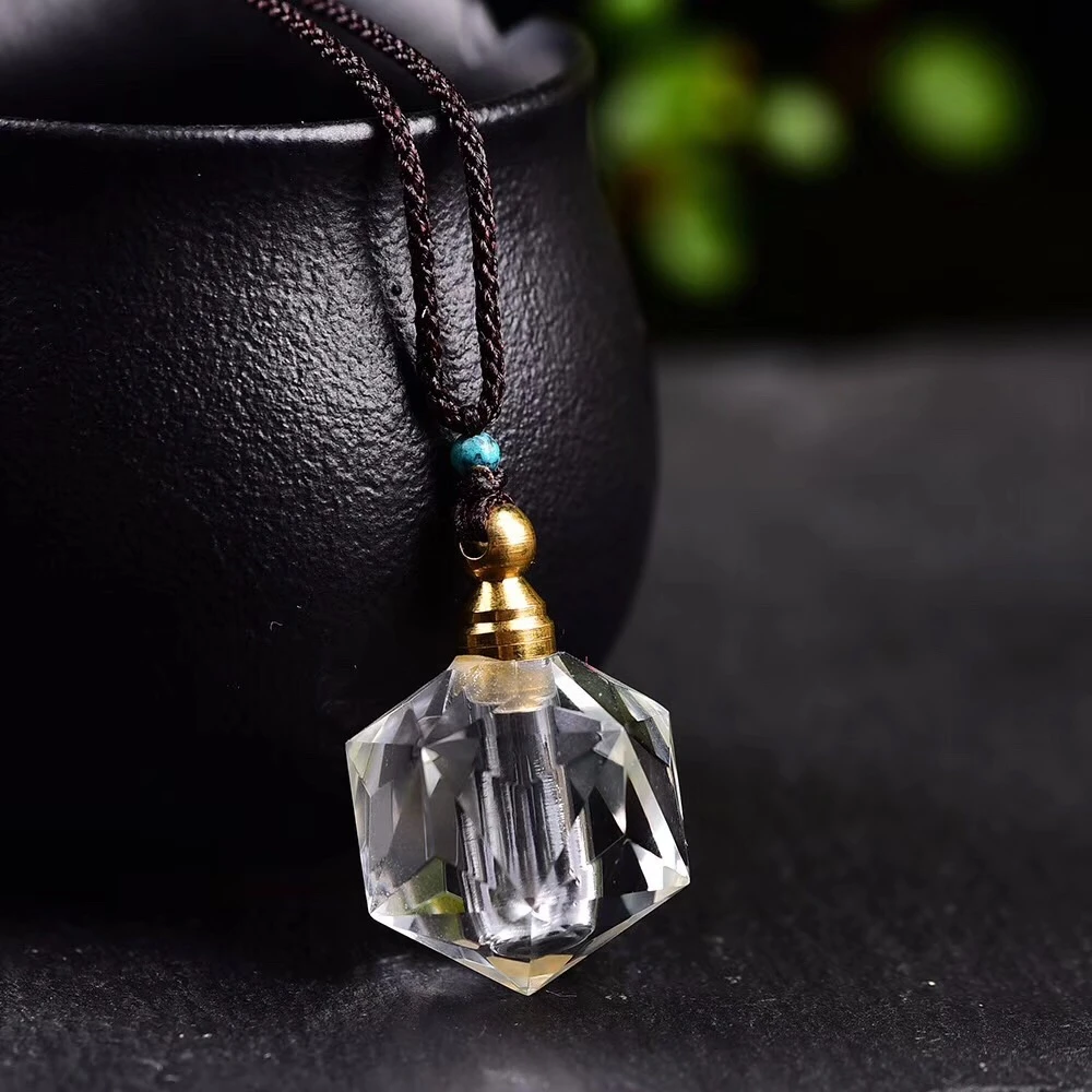 Ароматический Рид диффузор натуральный кристалл домашняя подвеска в виде бутылочки парфюма ожерелье женское масло аромат Zakka Difusor ароматы подарок на день рождения
