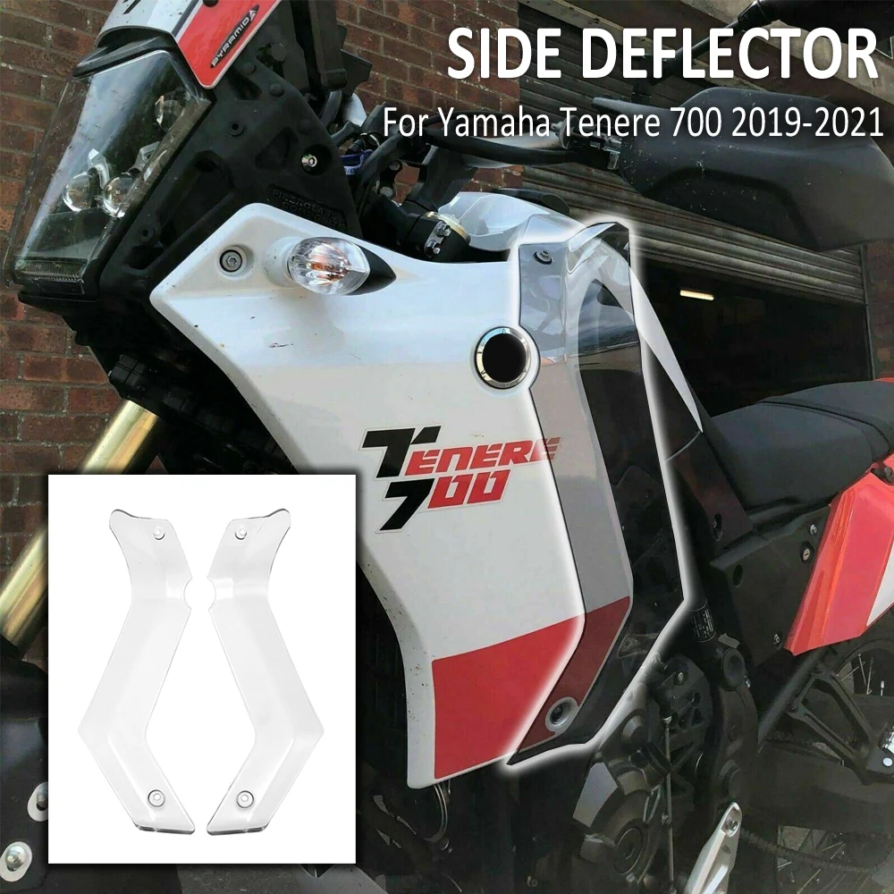 

Motorcycle Windshield Side Deflector Front Wind deflector For Yamaha Tenere 700 TENERE700 XTZ 700 XT700Z T700 T7 2019 2020 2021