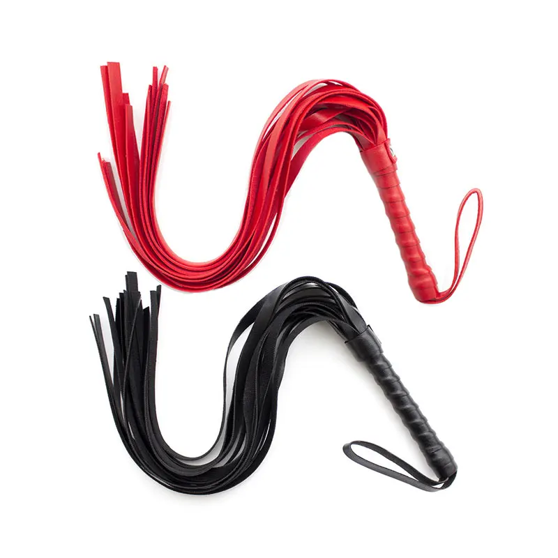44cm PU Leather Whip Sex Spanking BDSM Bondage Handle Lash Gay Fetish Horse Adult Erotic Toys For Adults sex toys,erotic sex toy,sex party toys,sex bondage toys