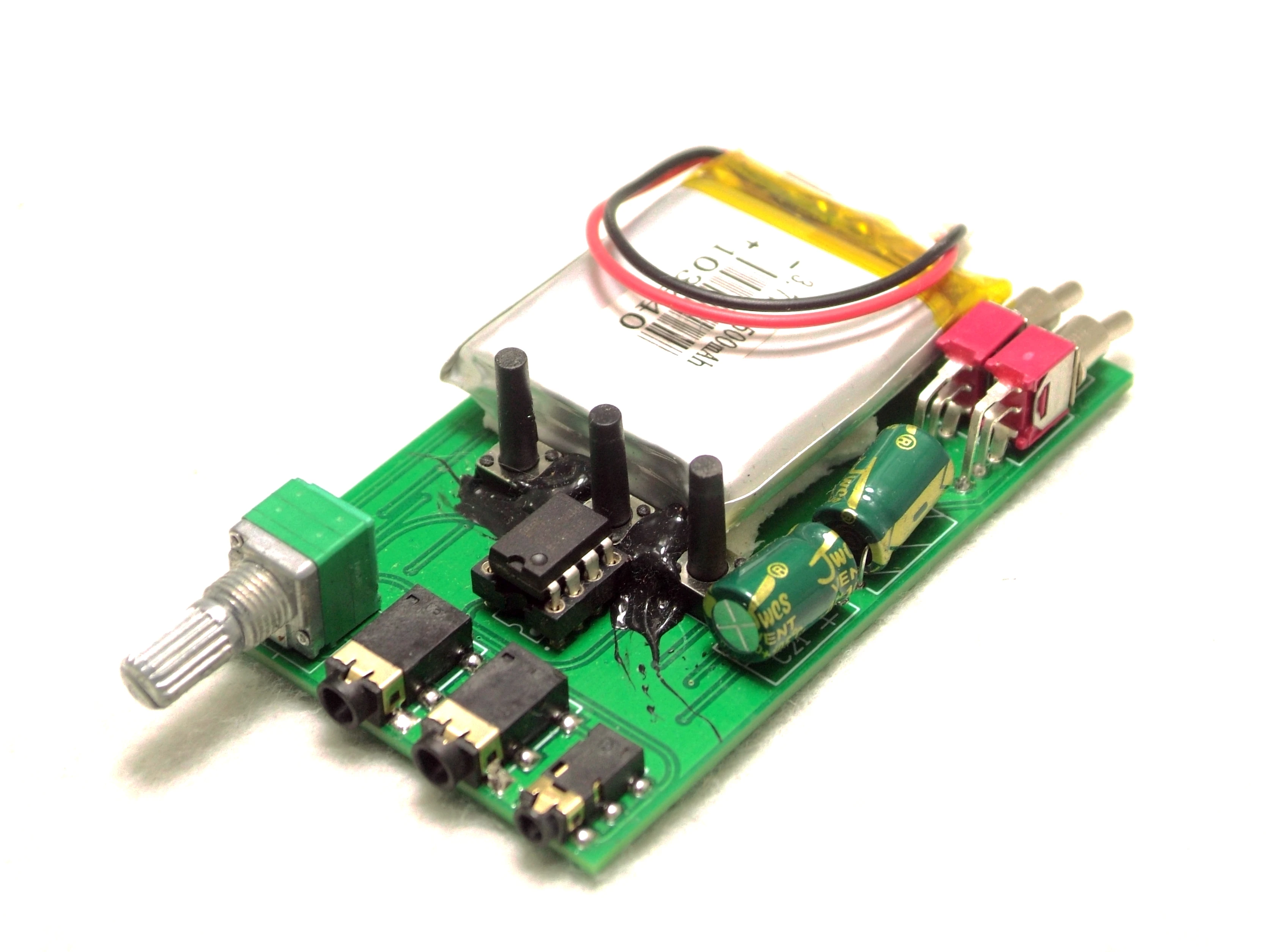 Усилитель для звуковой карты орехового цвета F2 сбалансированный выход Hi-Fi плеер