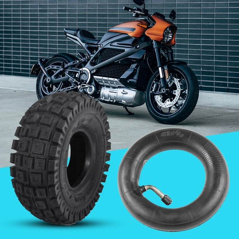 

Replacement Tire Inner Tubes 4.10/3.50-4 with Heavy Duty Bent Valve Stem for 47cc 49cc ATV Quad