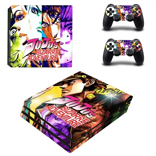 YSP4P-3683 JoJo невероятное приключение PS4 Pro кожи Стикеры для sony Игровые приставки 4 консоль и контроллеры PS4 Pro кожи Стикеры s Наклейка - Цвет: YSP4P-3683