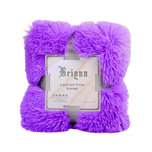 80x120 см мягкий пушистый мохнатый теплый кровать диван покрывало постельные принадлежности Простыня плед - Цвет: Dark Purple