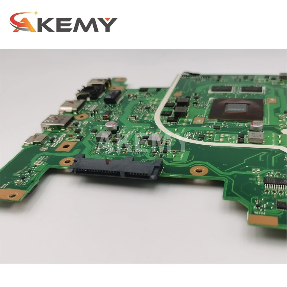 X705NC Laptop motherboard for ASUS Vivobook X705NC X705N original mainboard N4200 CPU GT810M-2GB GPU work 100%