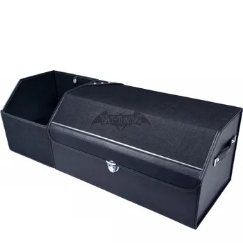 

1X Rear Trunk Storage Box For Jaguar XJ XF XE I-Pace F-Pace E-Pace Linen Foldable Large Capacity Organizer Bag