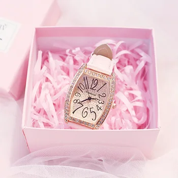 

Women Watch 2020 Luxury Ladies Watch Fashion Diamond Female Quartz Wristwatches Casual Leather Band Women Clock Relogio Feminino