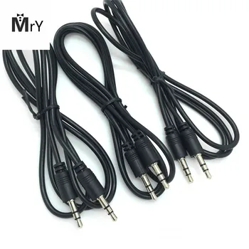 

1pc 3.5mm Jack Cable Male to jack Male AUX Audio Stereo Headphone Cable 3.5 mm Auxiliary Cord for Xiaomi Phones Earphone