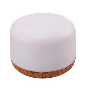 

Remote Control 300Ml Aroma Diffuser Ultrasonic with Changing Colored Led Lights Cool Spray Mist Essential Oil Humidifier