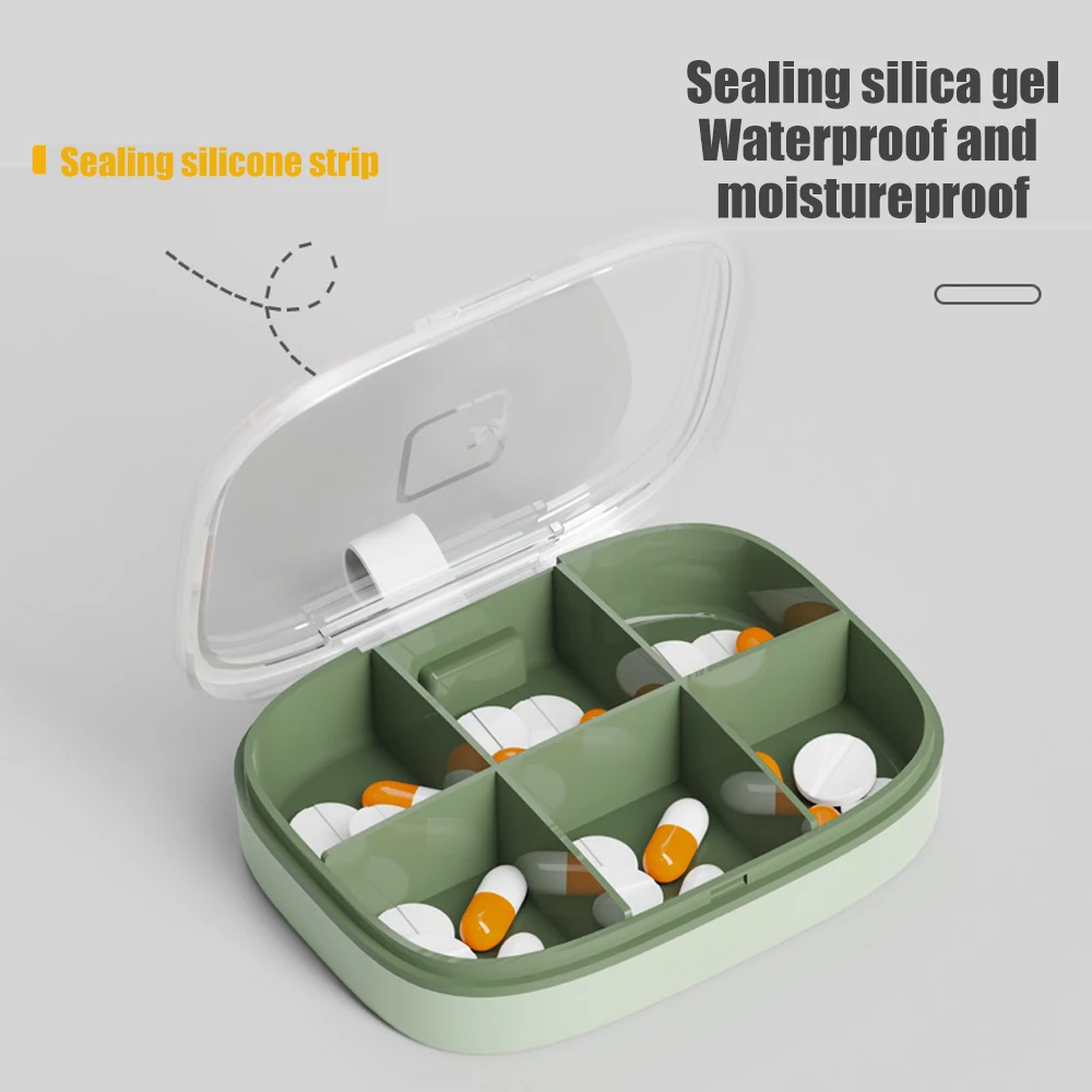 Tcare Travel Pill Organizer Moisture Proof Pills Box For Pocket Purse Daily Pill  Case Portable Medicine Vitamin Holder Container - Pill Cases & Splitters -  AliExpress