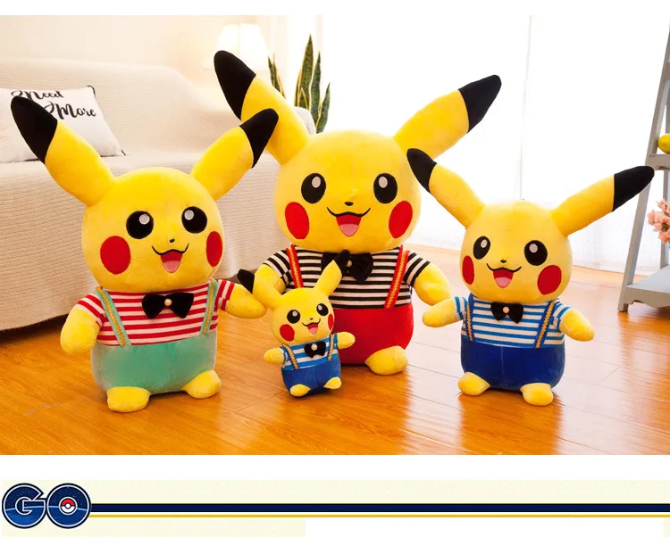 Стиль подарок для девочек bei dai kuan Pikachu Кукла Плюшевая Кукла мультяшная мягкая игрушка