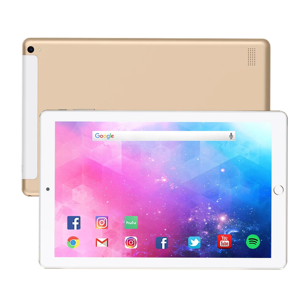 Free shipping 10.1 inch Tablet Pc Quad Core 2019  Android tablet 3GB RAM 32GB ROM IPS Dual SIM Phone Call Tab Phone pc Tablets