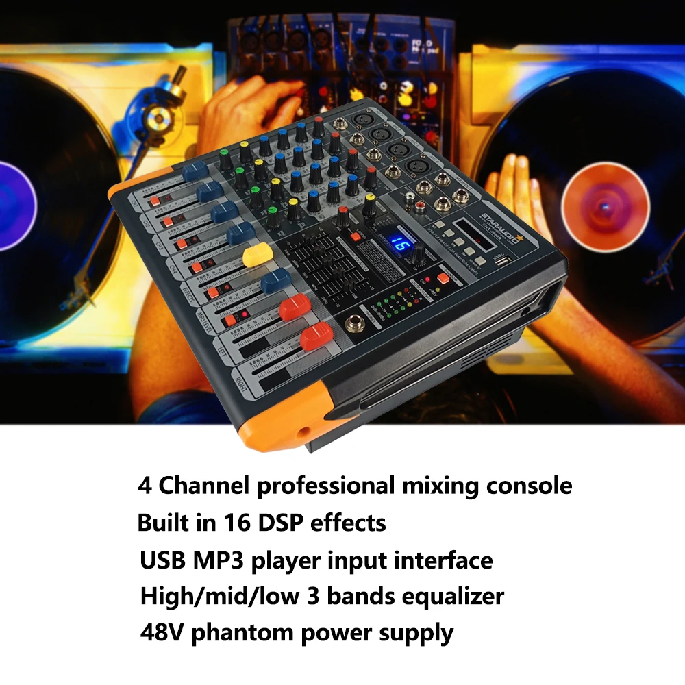 4 channel mixer