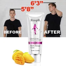 Манго натуральный для здоровья массаж увеличивает рост тела более высокий здоровье массажный крем продукты для ухода за ногами способствует росту костей 40 г