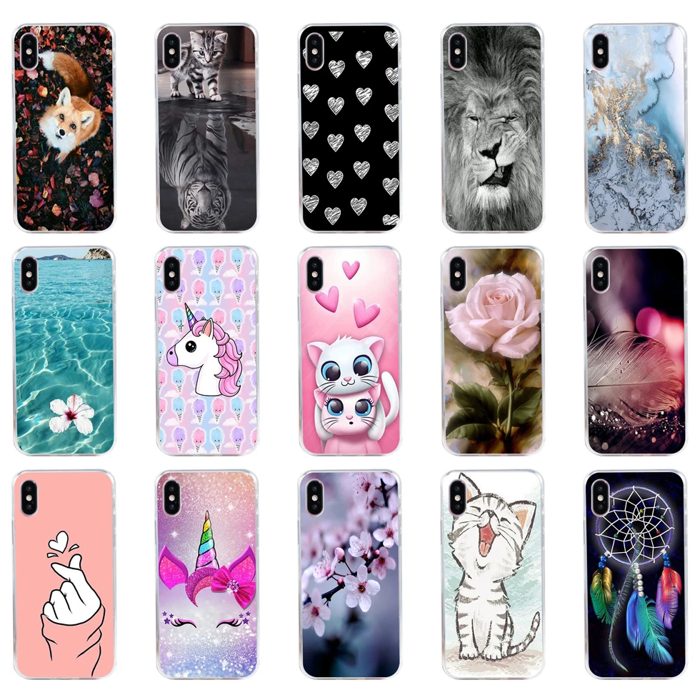 Custodia In Silicone Per Iphone X Xs Xr Custodie Per Iphone Xs Max Coque Paraurti Cover Posteriore Full 360 Tpu Morbido Protettivo 4