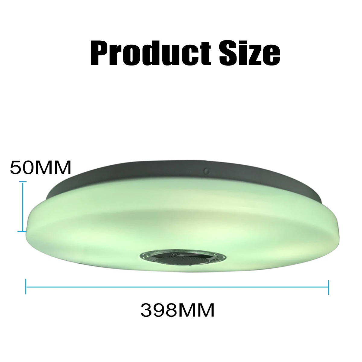 Смарт-36/60 W RGB светодиодный Потолочные светильники Современные APP bluetooth Музыка лампы Гостиная Спальня Кухня осветительный прибор для поверхностного монтажа
