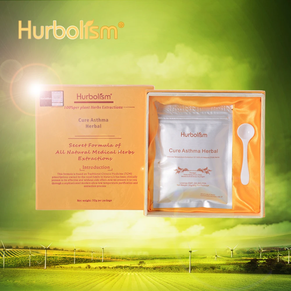 Hurbolism новое обновление травяной порошок для лечения астмы очистки легких