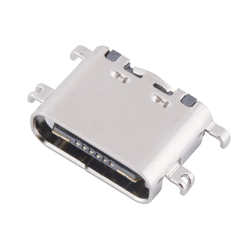 10 шт./лот 1 6 мм разъем Micro USB 3 Type-C 16pin SMD 90 градусов гнездовой для Мобильный телефон