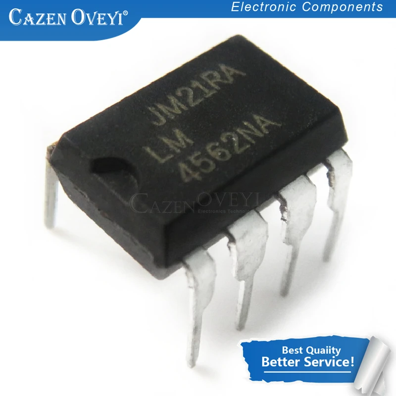 4pcs LM4562NA DIP-8 Audio Operational Amplifier IC - Unbranded/Generic