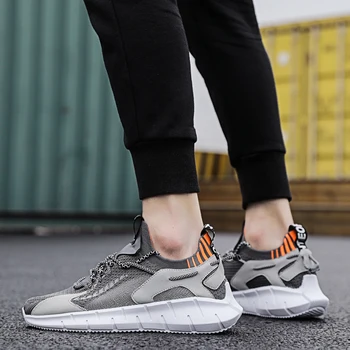 

Casual Shoes For Men Fashion Trend Sneakers Breathable Hot Sale Zapatos Hombre Comfortable Popular Air Mesh Shoes Flats Shoes
