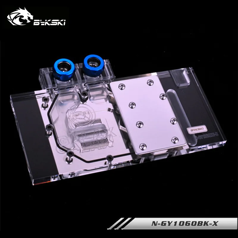 Кулер Bykski gpu для Galax Geforce GTX 1060/Gainward 1060 6G/1060 3G графическая карта с полным покрытием