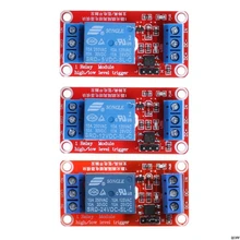 5/12/24V 1 канал релейный модуль с оптопарой высокий и низкий уровень запуска