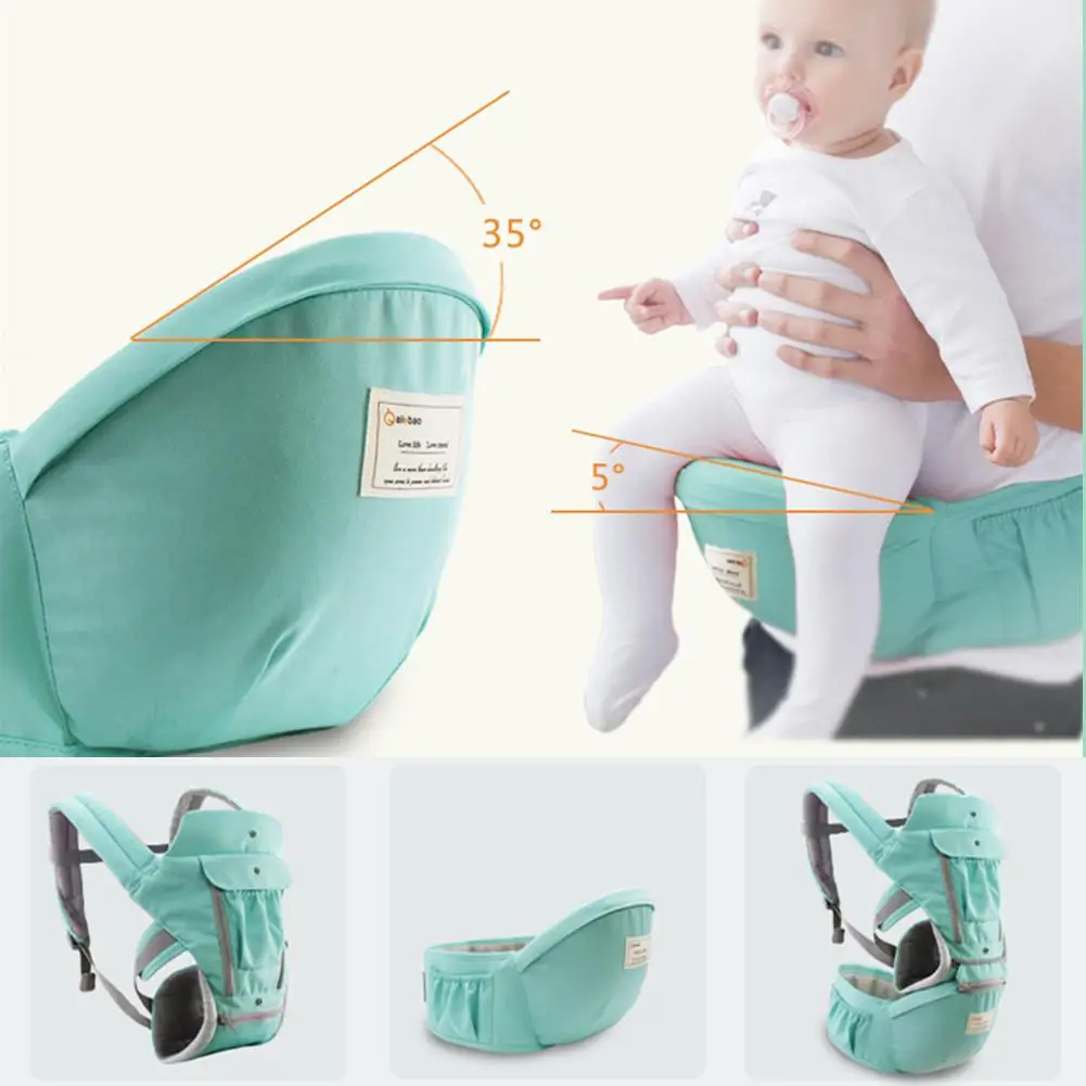 

None Waist Stool Multi-functional Anti-wind Warm Waist Stool Kids Infant Baby Sitting for Outdoor breathable 36kg
