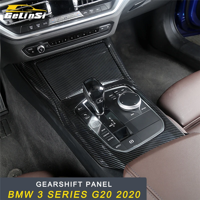 

Gelinsi Central Control Button Switch Panel Cover Trim Frame Sticker Interior Accessories For BMW 3 Series G20 2020 Car Styling