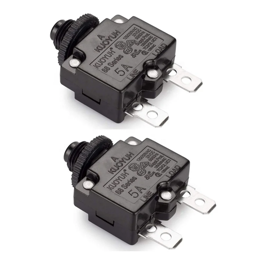 1Pcs 88 Series KUOYUH 3A 4A 5A 6A 7A 8A 9A 10A 11A 12A 13A 14A 15A 16A 17A 18A 19A 20A 23 25A 30A Overload Overcurrent Protector