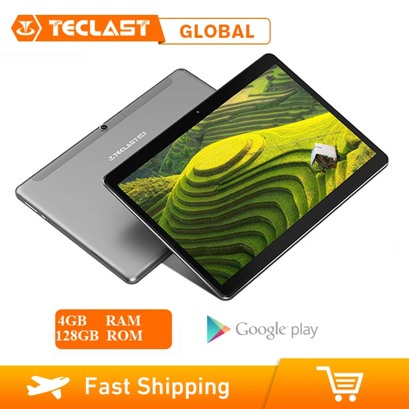 Teclast M20 планшетный ПК 10,1 дюймов Android 8,0 4 Гб ram 128 ГБ rom MT6797 1,4 ГГц Deca Core cpu 5.0MP камера 1920X1200 планшет