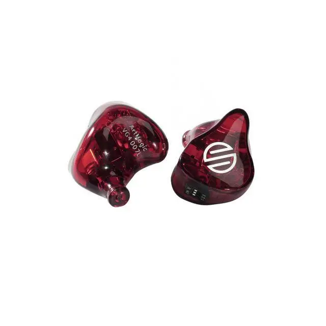 Dark Red BGVP VG4 4BA Переключатель настройки внутриканальные мониторы Hifi музыкальные наушники со съемным 6N MMCX кабелем для аудиофилов - Цвет: Dark Red