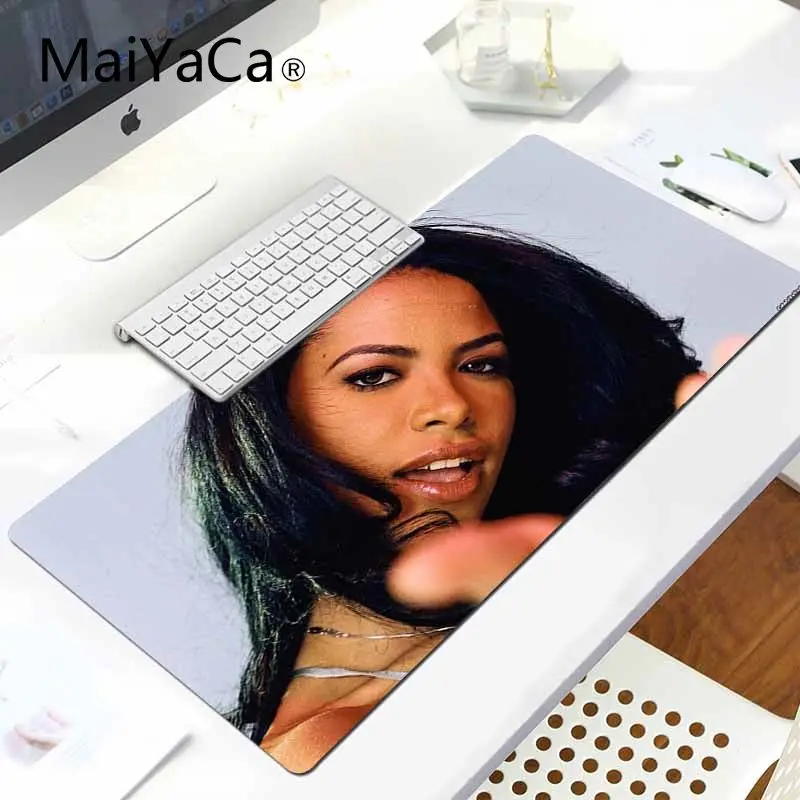 MaiYaCa Лидер продаж Aaliyah Blues singer клавиатура игровые коврики для мыши для ноутбука игровой коврик для мыши