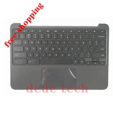 Для hp Chromebook 11 G5 EE верхний чехол Упор для рук верхняя крышка с клавиатурой Touc hp ad P/N 917442-001