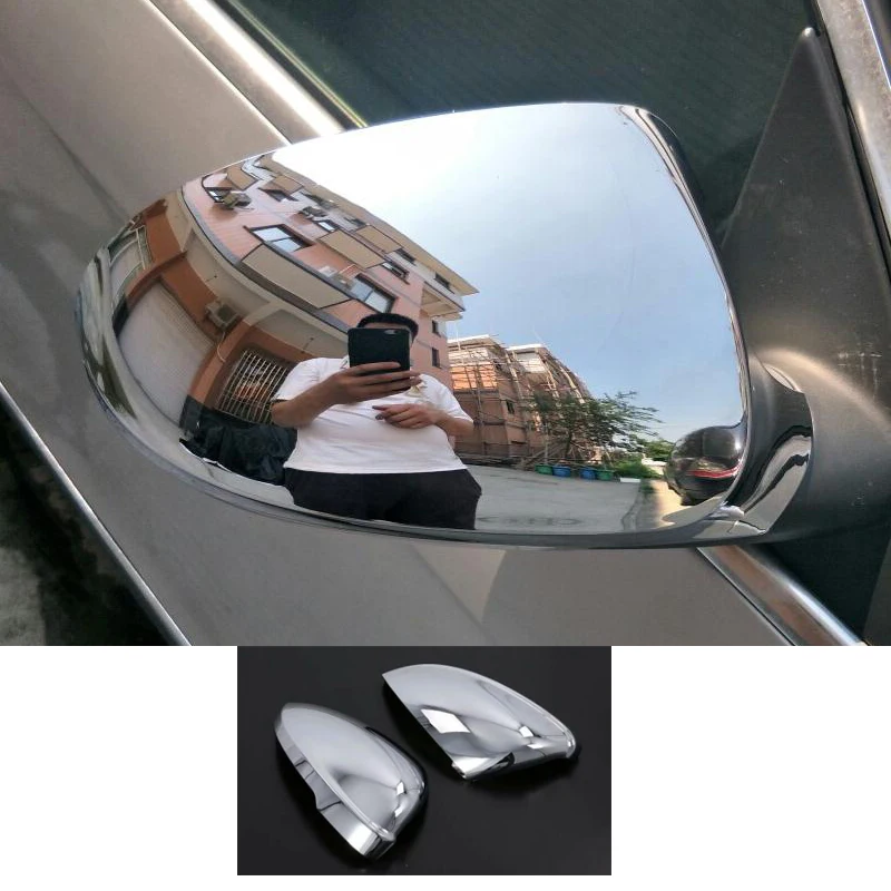 

Блестящая серебряная накладка на зеркало заднего вида для volkswagen vw scirocco 2009 2010 2011 2012 2013 2015 2014 2016