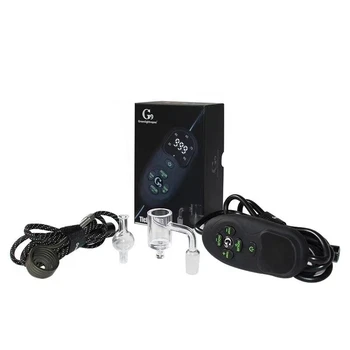 

Updated G9 Tick Enail Kit With Quartz Bubble Carb Wax Dab Vape Pen Electric Nail 100W PID Control Box Glass Smoking Water Pipe