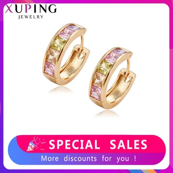 

Xuping Jewelry Fashion Elegant Earrings With Synthesis Cubic Zirconia for Women Valentine's Day Jewelry Gift Y15-20350