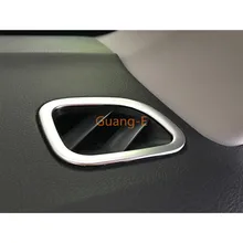 Для Suzuki Vitara автомобильный ABS хромированный передний кондиционер на выходе вентиляционное отверстие стильный гарнир крышка рамка лампа отделка