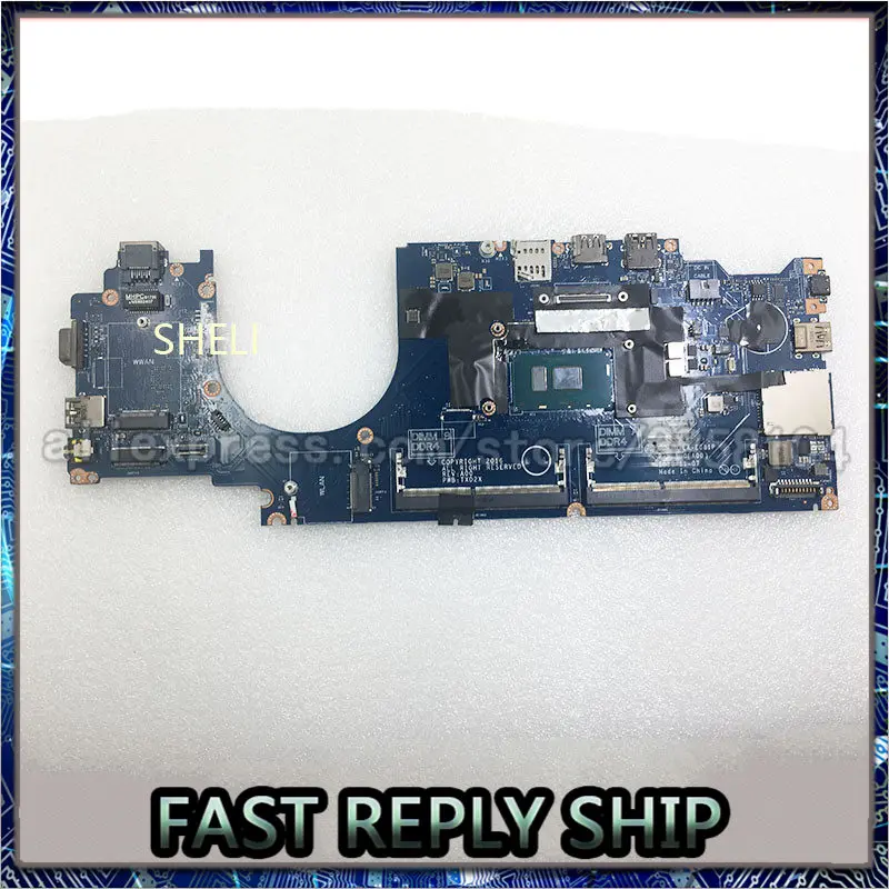 SHELI FOR DELL Laptop Motherboard Latitude 5480 W/ I5-7300U CPU 5Y099 CN-05Y099 CN-0HXXM1 CDM70 LA-E081P | Компьютеры и офис