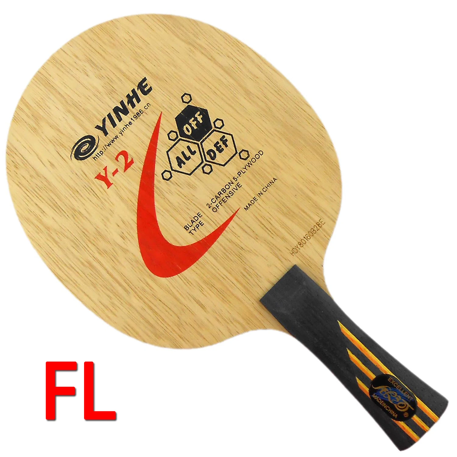 FL long handle Yinhe Y-2 Y2 Y 2 ракетка для пинг-понга для настольного тенниса - Цвет: FL long handle