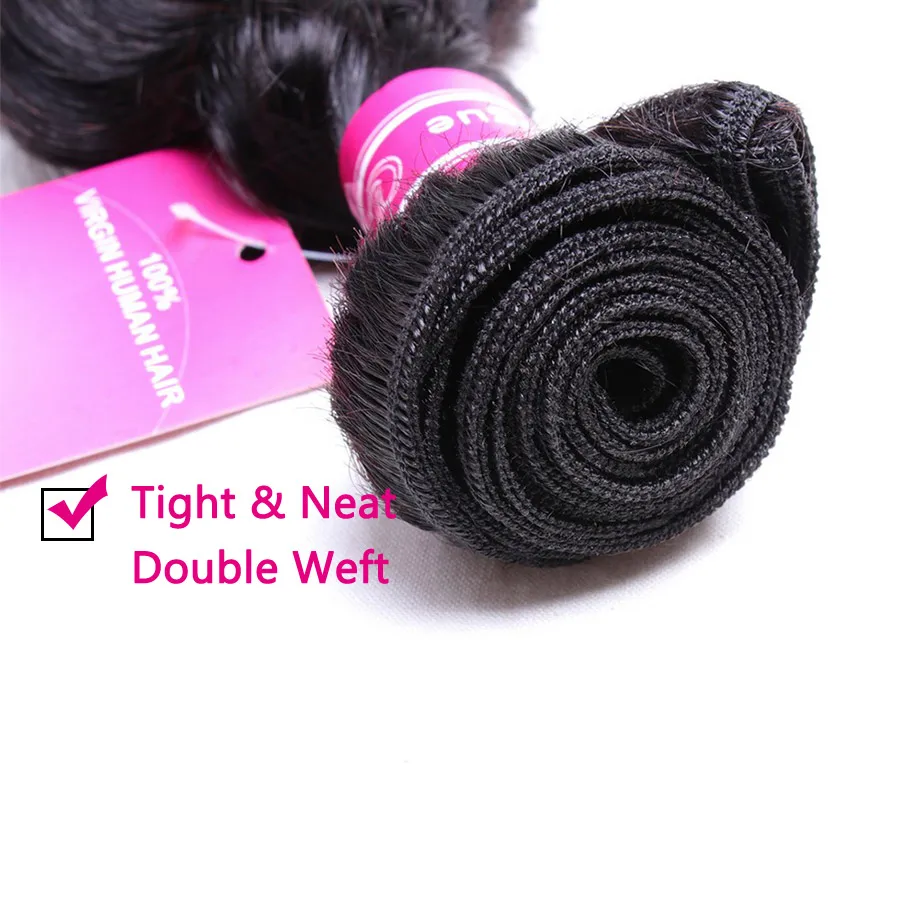 Brazilian Deep Wave Bundles 1/3/6/9PCS Human Hair Extensions 100% Human Hair Weave Bundles Water Wave MYLOCKME