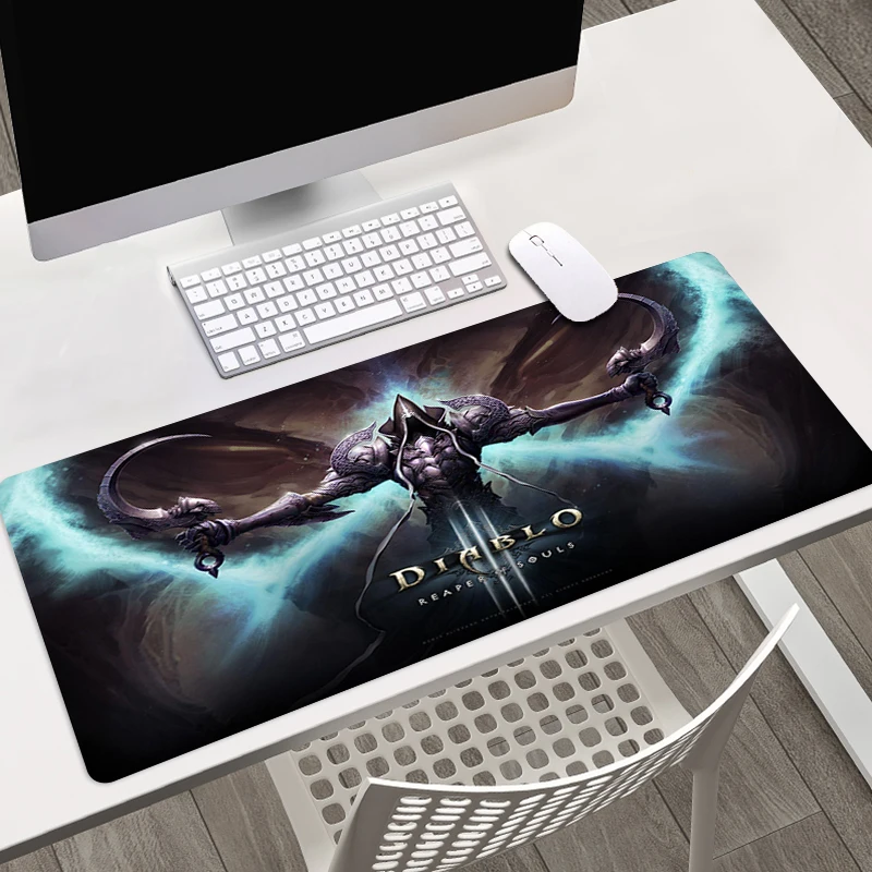 

Diablo 3 Mouse Pad Anime Mat XL Large Gaming Accessory Mousepad Gamer Keyboard Office Rubber Anti-slip Computer Laptop Desk Mat