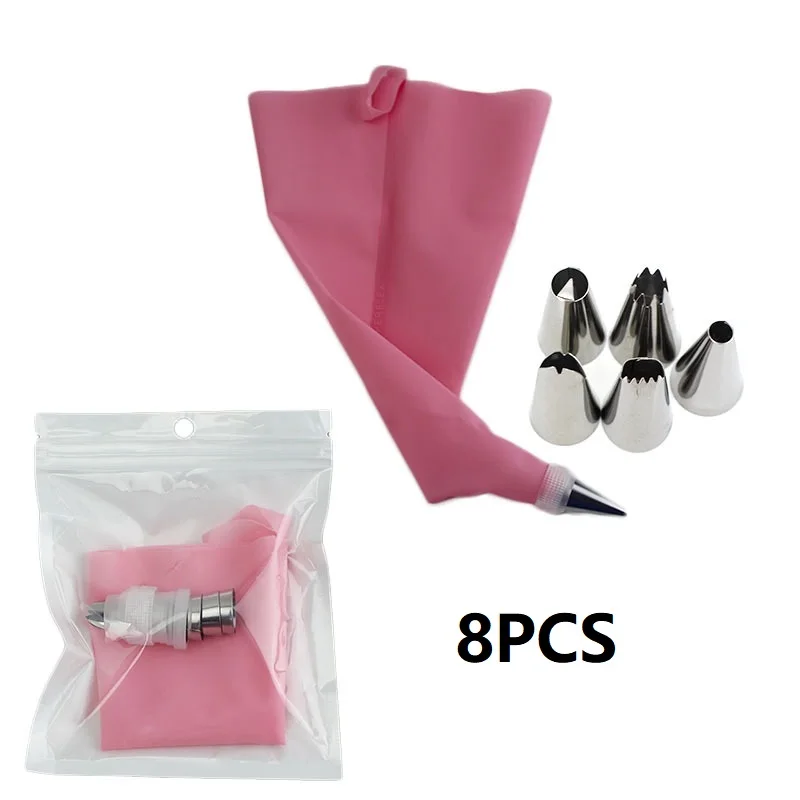 8/14/26/50 шт в наборе Нержавеющая сталь Кондитерские насадки для крема и