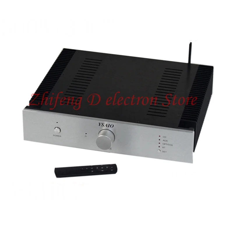 

STK350 HiFi Power Amplifier, With Bluetooth 5.0 Fiber Coaxial Remote Control, power 300+300W, SNR: 95DB
