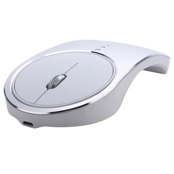 

Wireless Mouse Aluminum Alloy USB Charging Office Universal Fashion Gaming Mice Portable Laptop Low Noise Computer Plug And Play