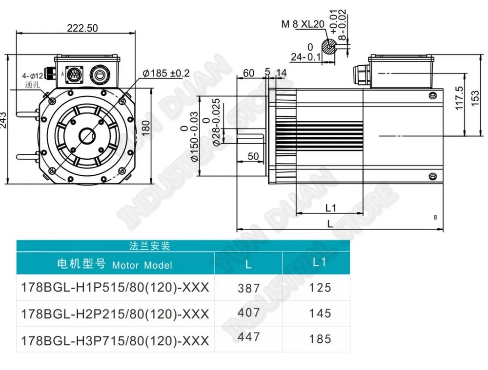 Высокая Скорость 8000 об/мин 1.5kw 9.4Nm AC серво шпиндель Мотор привода наборы 2HP 178 мм 3PH 380 В постоянного тока фрезерные станки шлифования