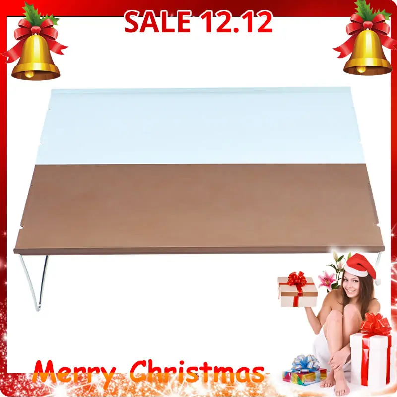 

Portable Outdoor Mini Folding Table Aluminum Alloy Collapsible Desk for Barbecue Camping Mountaineering