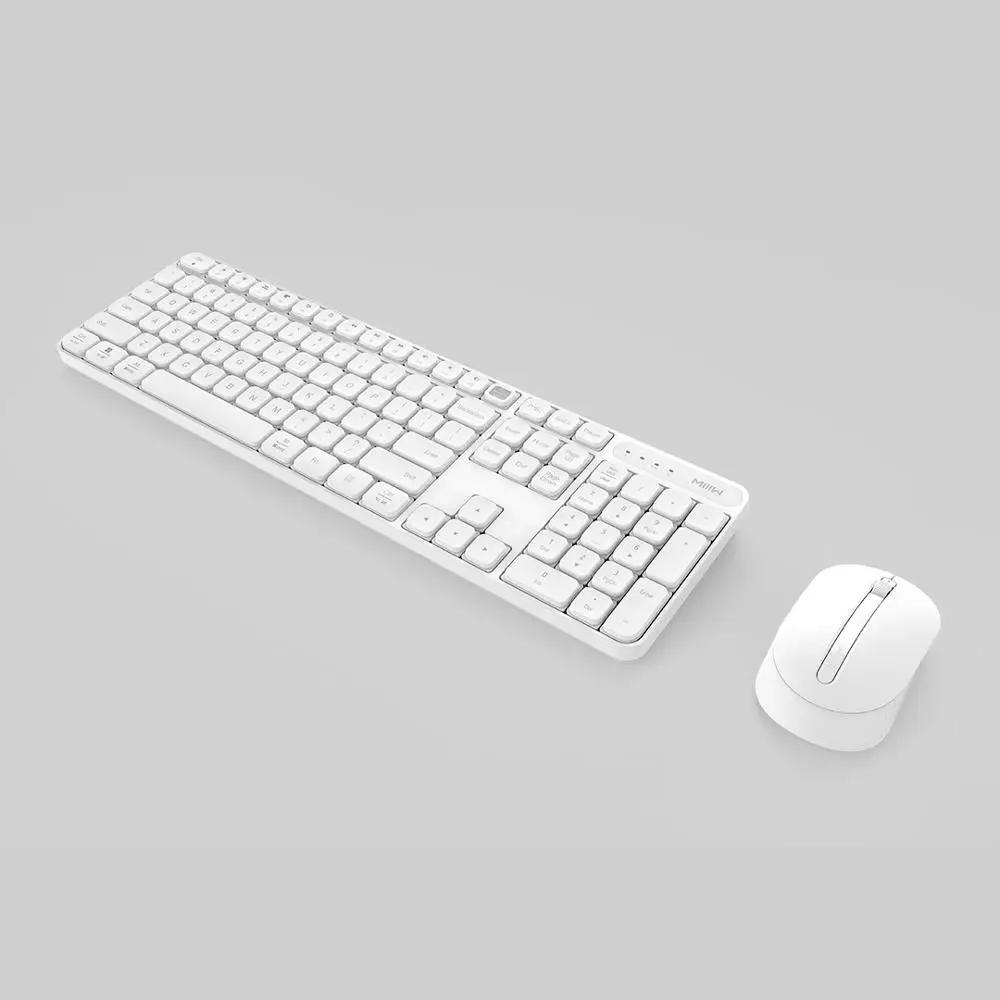 Оригинальный набор Xiaomi RF 2 4 ГГц Draadloze комплект для кантоора Toetsenbord Muis 104 Toetsen Voor Windows